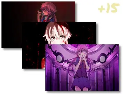 Mirai Nikki thème pour Windows 10