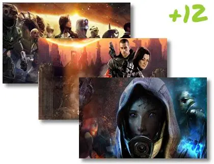 Miranda Lawson theme for Windows 10