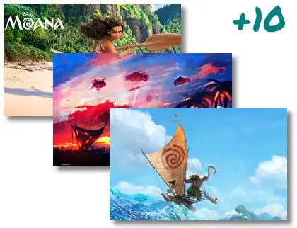 Moana theme for Windows 10
