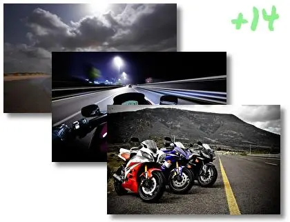 Motorcycle theme for Windows 10