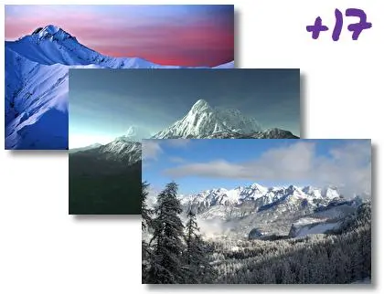 Mountain theme for Windows 10