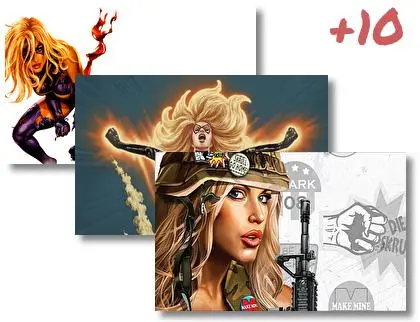 Ms Marvel theme for Windows 10