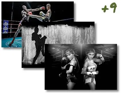 Muay Thai theme for Windows 10