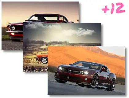Muscle Car theme for Windows 10