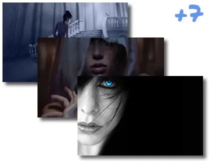 Tajemná Dívka motiv pro Windows 10