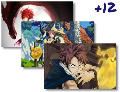 Natsu Dragneel motiv pro Windows 10