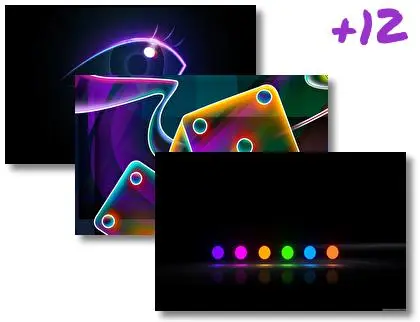 Neon theme for Windows 10