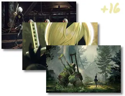 Nier Automata theme for Windows 10