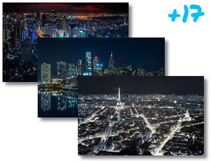 Night City theme for Windows 10