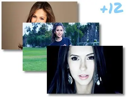 Nina Dobrev theme for Windows 10