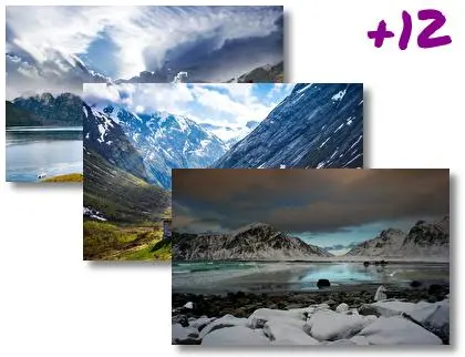 Norway theme for Windows 10