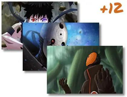 Obito Uchiha motiv pro Windows 10