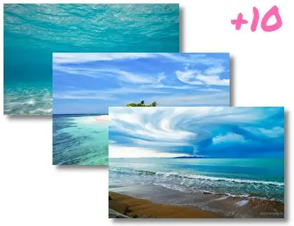 Ocean Scenes theme for Windows 10