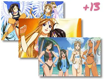 Oh Ma Déesse thème pour Windows 10