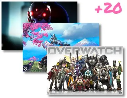 Overwatch motiv pro Windows 10