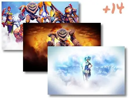 Paladins theme for Windows 10