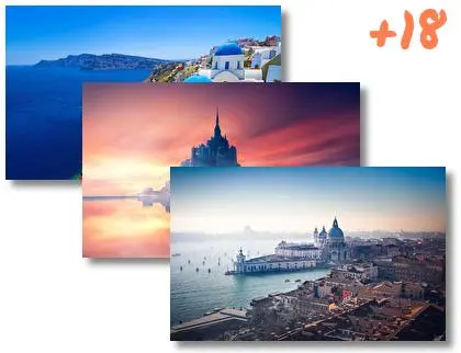 Panoramas of Europe theme for Windows 10