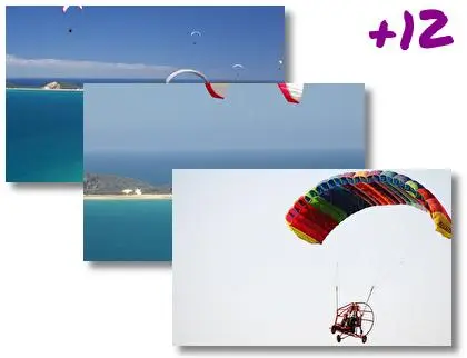Paragliding theme for Windows 10