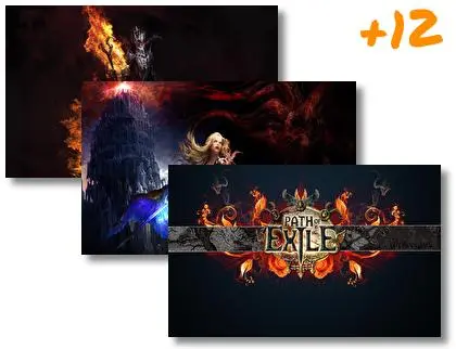Path of Exile theme for Windows 10