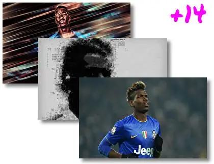 Paul Pogba theme for Windows 10