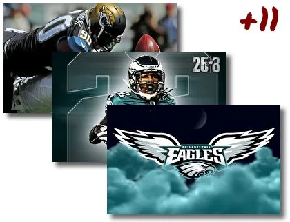Philadelphia Eagles theme for Windows 10
