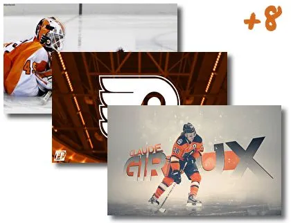 Philadelphia Flyers theme for Windows 10