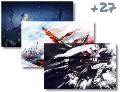 Pixiv Fantasia theme for Windows 10