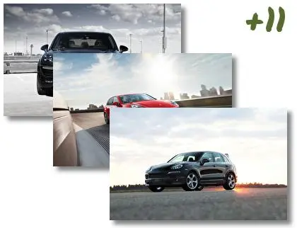 Porsche Cayenne theme for Windows 10