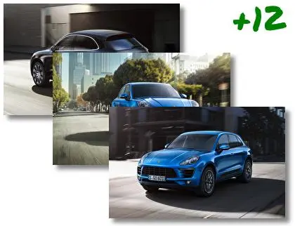 Porsche Macan theme for Windows 10