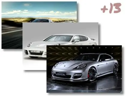 Porsche Panamera theme for Windows 10