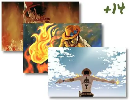 Portgas D Ace motiv pro Windows 10