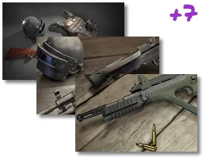 Pubg Guns theme for Windows 10