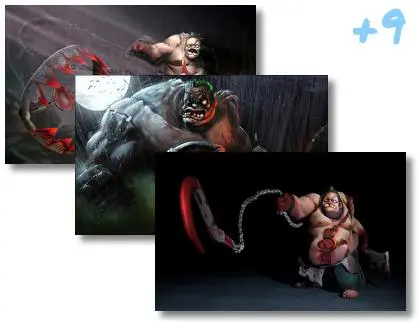 Pudge Dota 2 theme for Windows 10