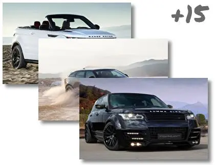 Range Rover theme for Windows 10