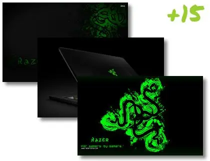 Razer theme for Windows 10