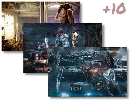 Ready Player One theme for Windows 10