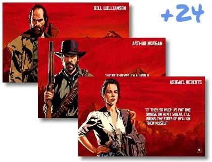 Red Dead Redemption 2 Art theme for Windows 10