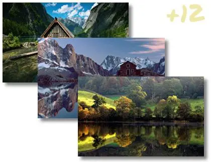 Reflection theme for Windows 10