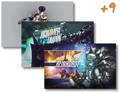 Reinhardt theme for Windows 10