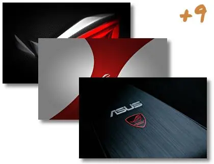 Republic Of Gamers theme for Windows 10