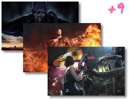 Resident Evil 3 2020 theme for Windows 10