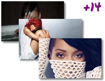 Rihanna1 theme for Windows 10