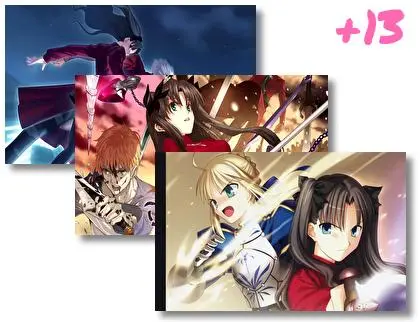 Rin Tohsaka theme for Windows 10