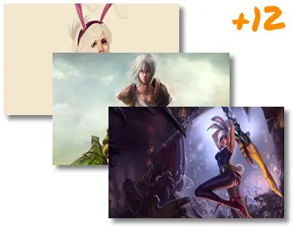 Riven Lol theme for Windows 10