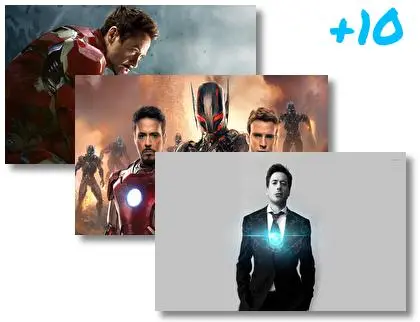 Robert Downey Jr theme for Windows 10
