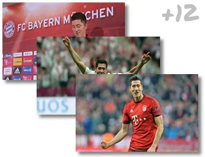 Robert Lewandowski theme for Windows 10