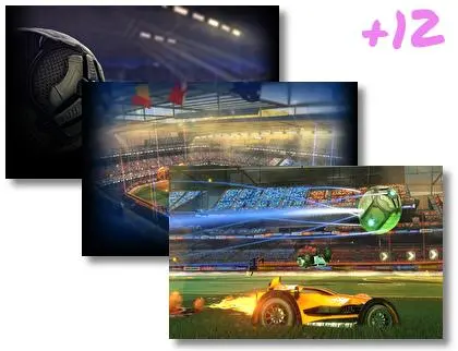 Rocket League theme for Windows 10