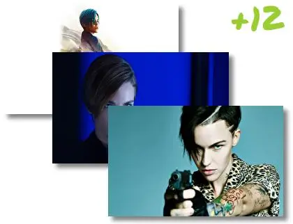Ruby Rose theme for Windows 10