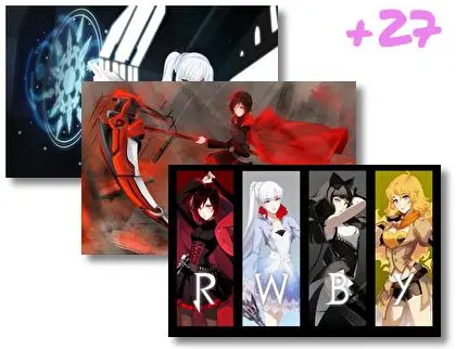 Rwby theme for Windows 10
