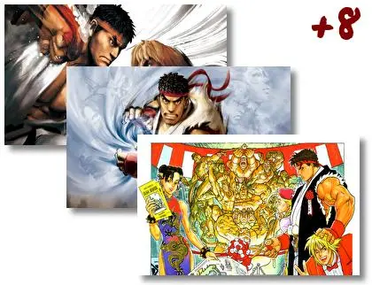 Ryu Street Fighter theme for Windows 10